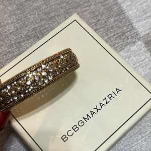 BCBG bangle bracelet (missing one rhinestone).